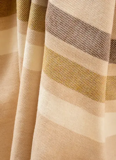 Toffee Roast Supersoft Lambswool Throw